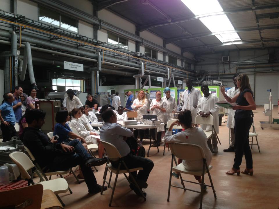Visit to Plate de Technologie Agro-alimentaire, CIRAD, Montpellier, France at May 20th, 2017