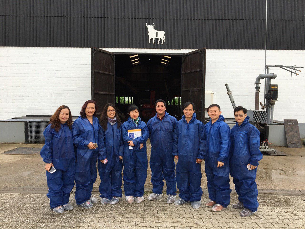 Field visit to Bovine Farm in Belgium in May 2017